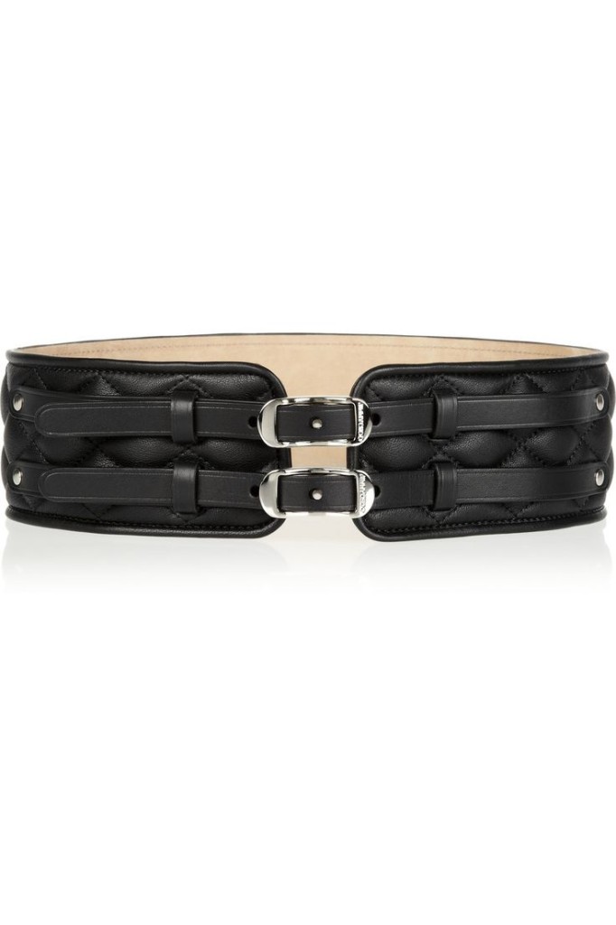 Jimmy Choo Brixton Quilted Leather Belt