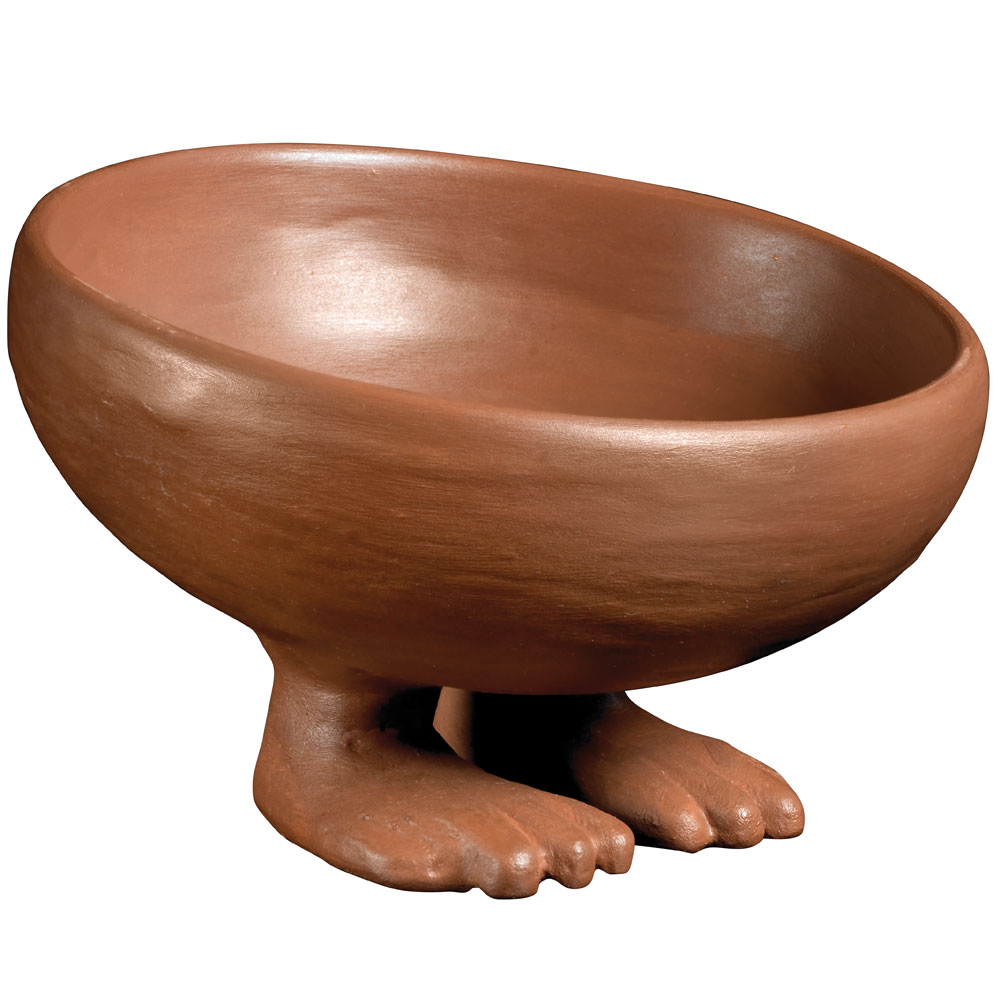 Footed Bowl, reproduced from an item in the Egyptian Collection.