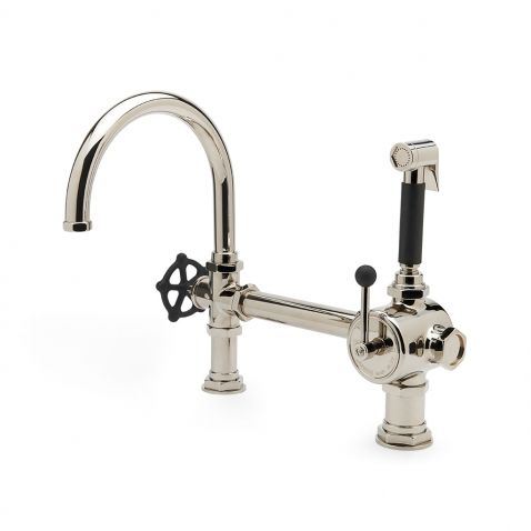 regulator gooseneck kitchen faucet