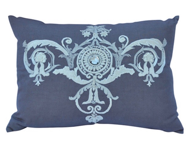 Callisto Home Lavender Linen Pillow